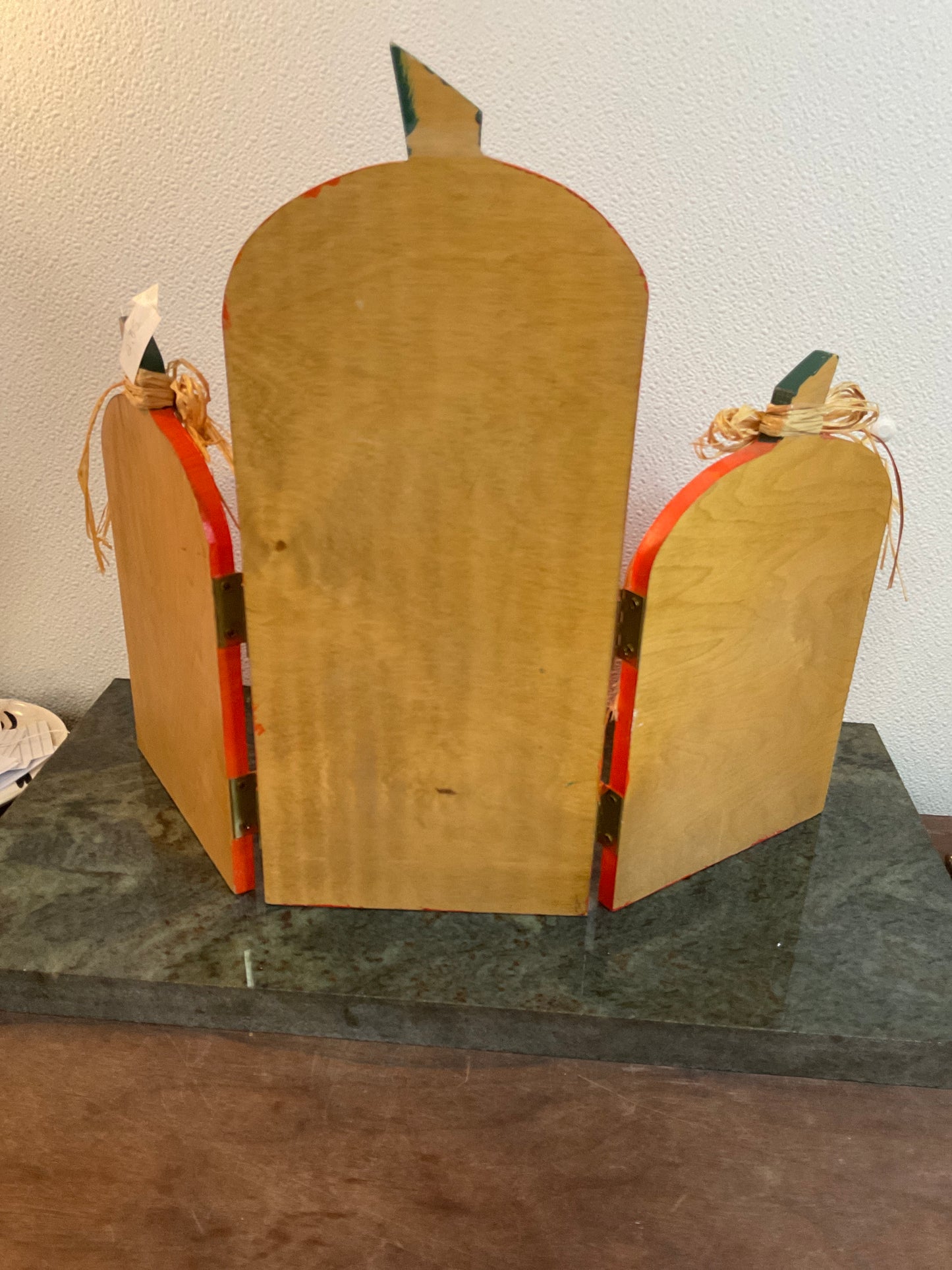 Welcome Friends Wooden Pumpkins