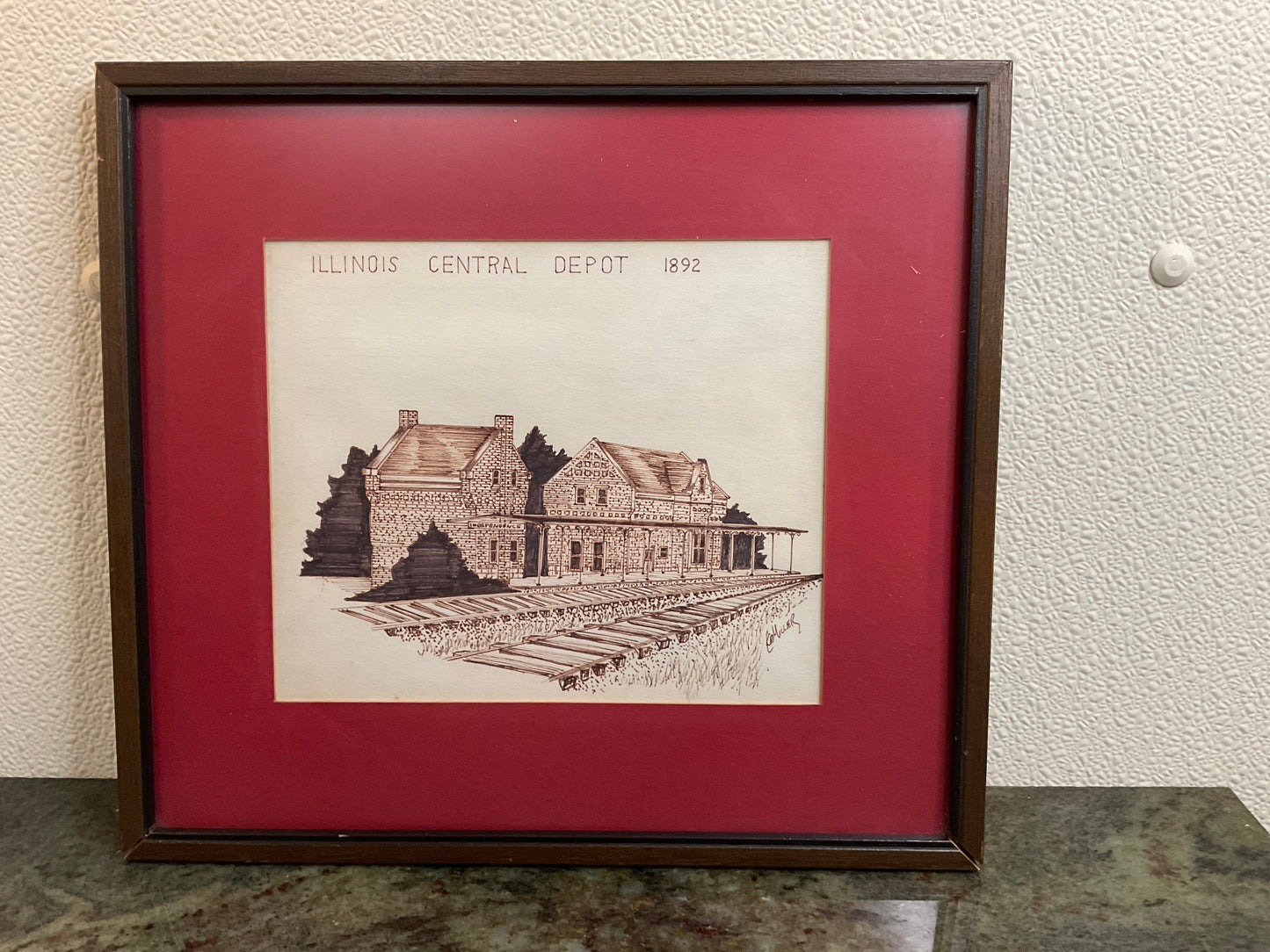 Illinois Central Depot 1892 Independence IA