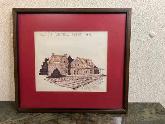 Illinois Central Depot 1892 Independence IA
