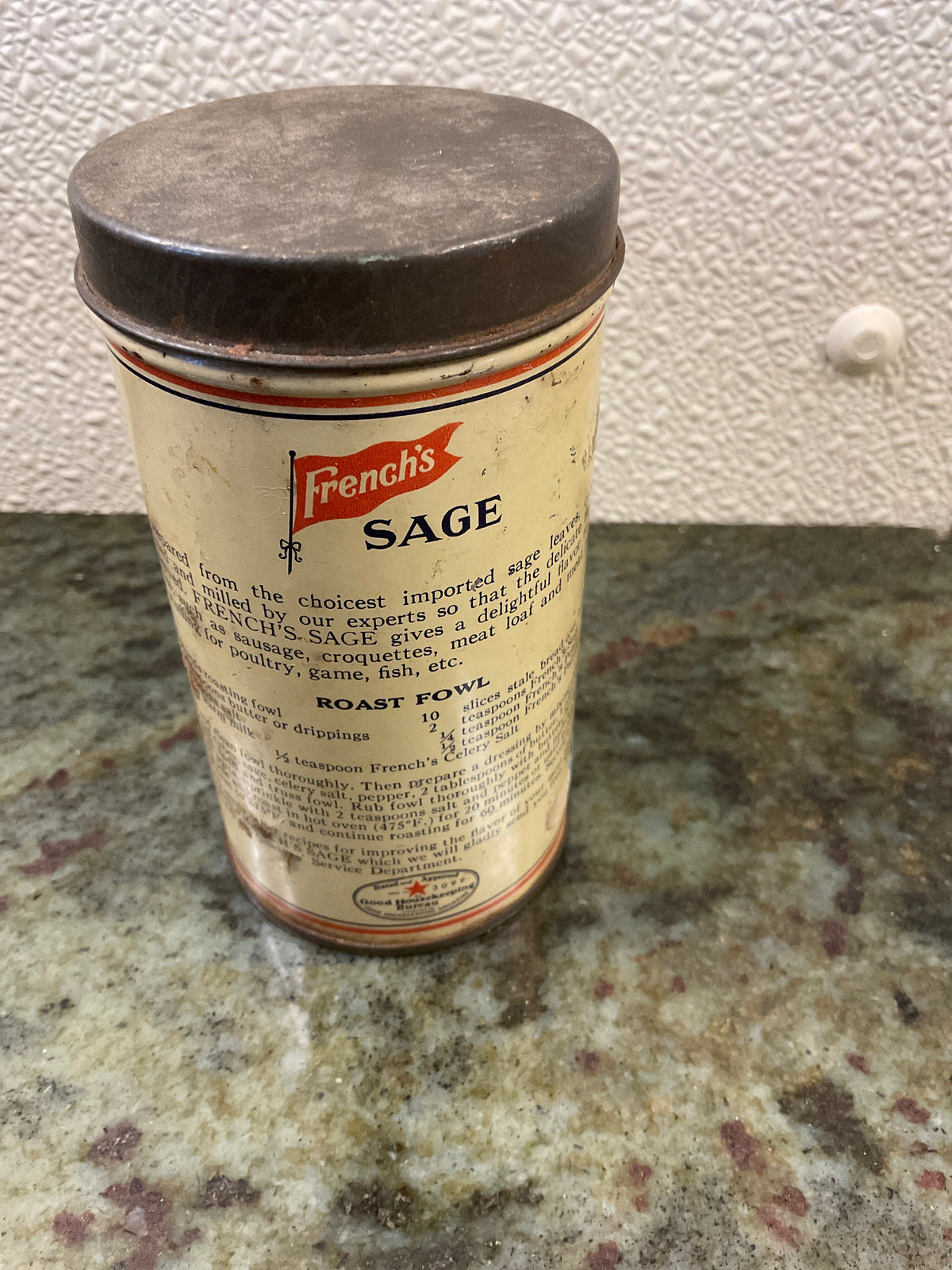 French’s Ground Spice Tin