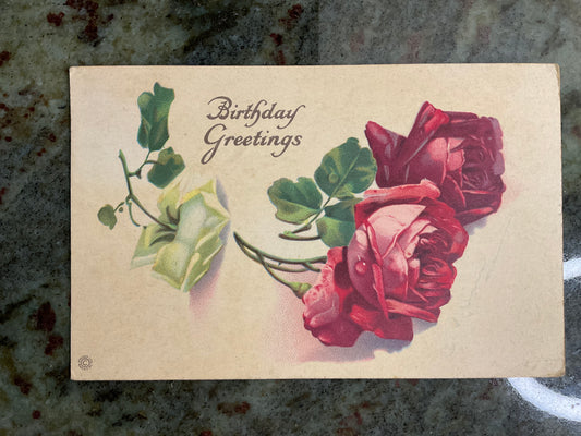Vintage 1923 Post Card