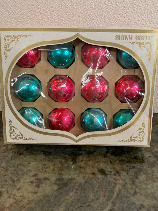 Vintage Shiny Christmas bulbs
