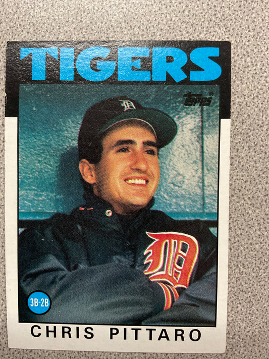 Baseball Card Chris Pittaro