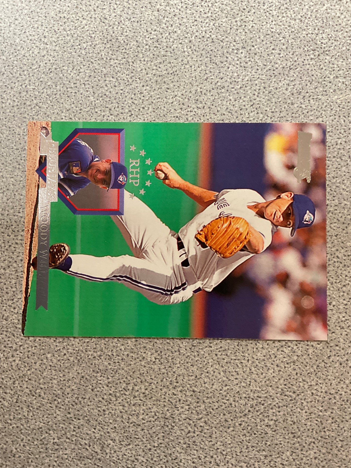 Baseball Card Woody Williams