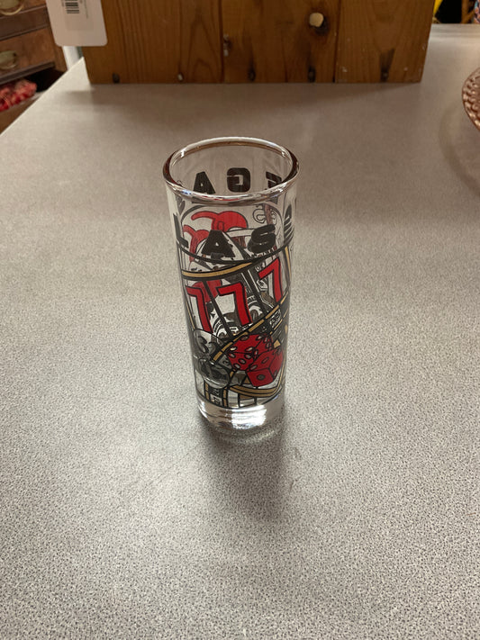 Las Vegas Casino Tall Shot Glass