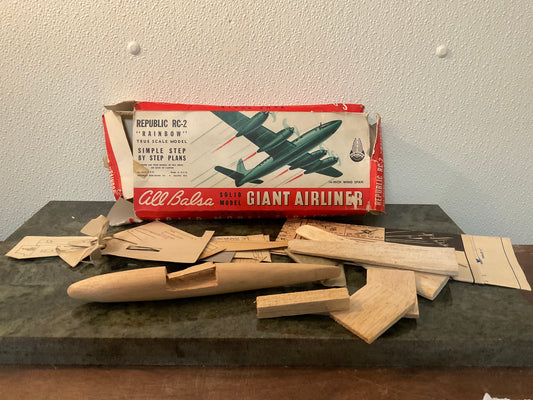 All Balsa Giant Airliner Kit