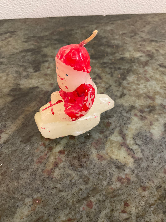 Vintage Wax Candle