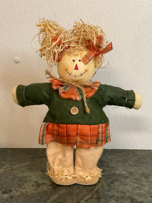12” Girl Scarecrow