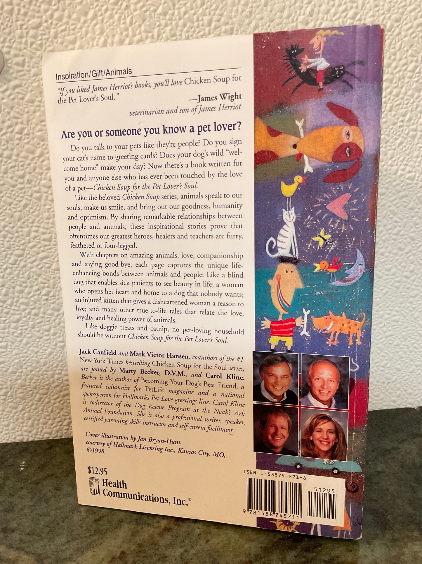 Book ‘Chicken Soup for the Pet Lover’s Soul’ 1998