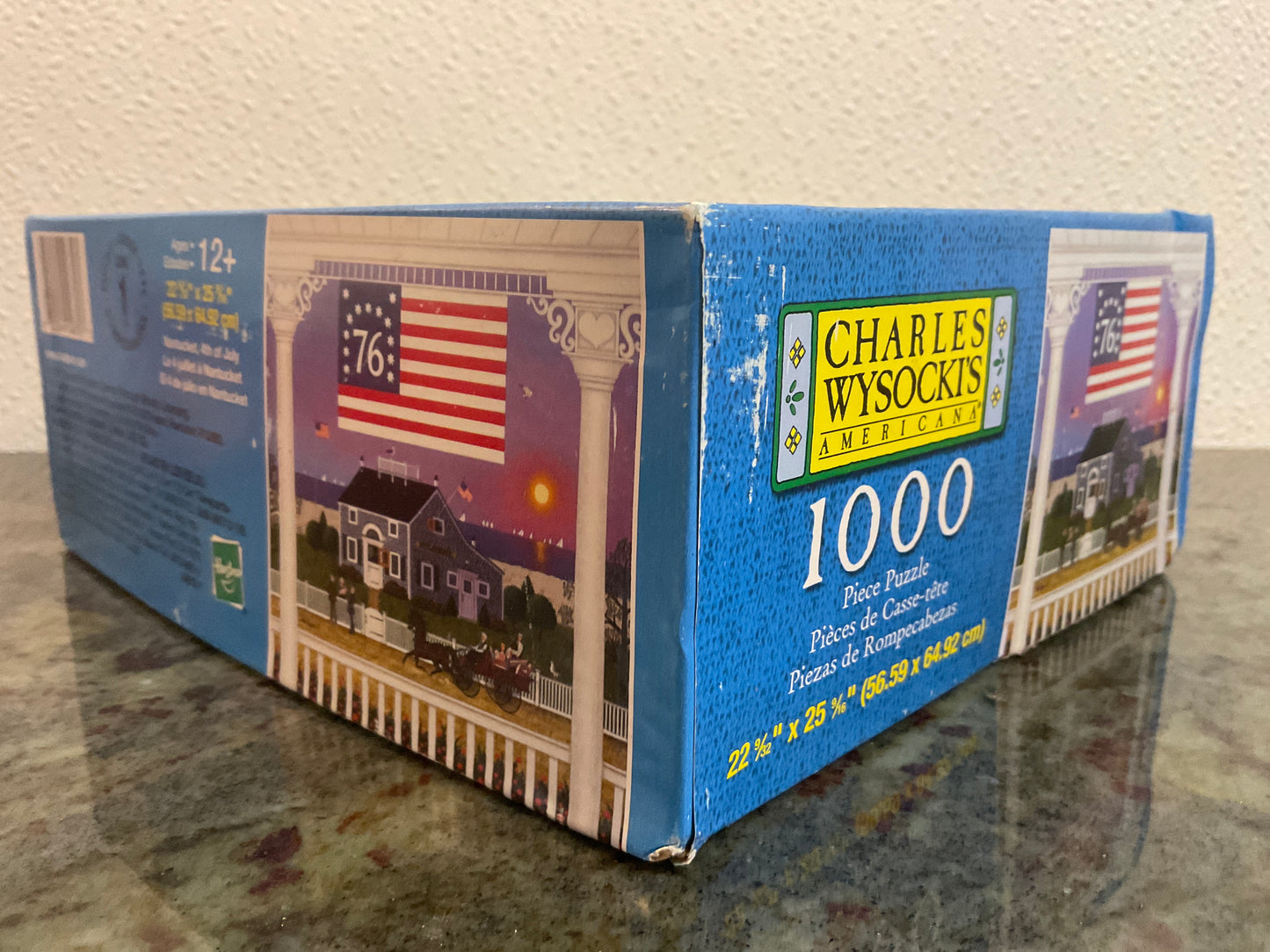 1000 Piece Americana 76’ Flag Puzzle