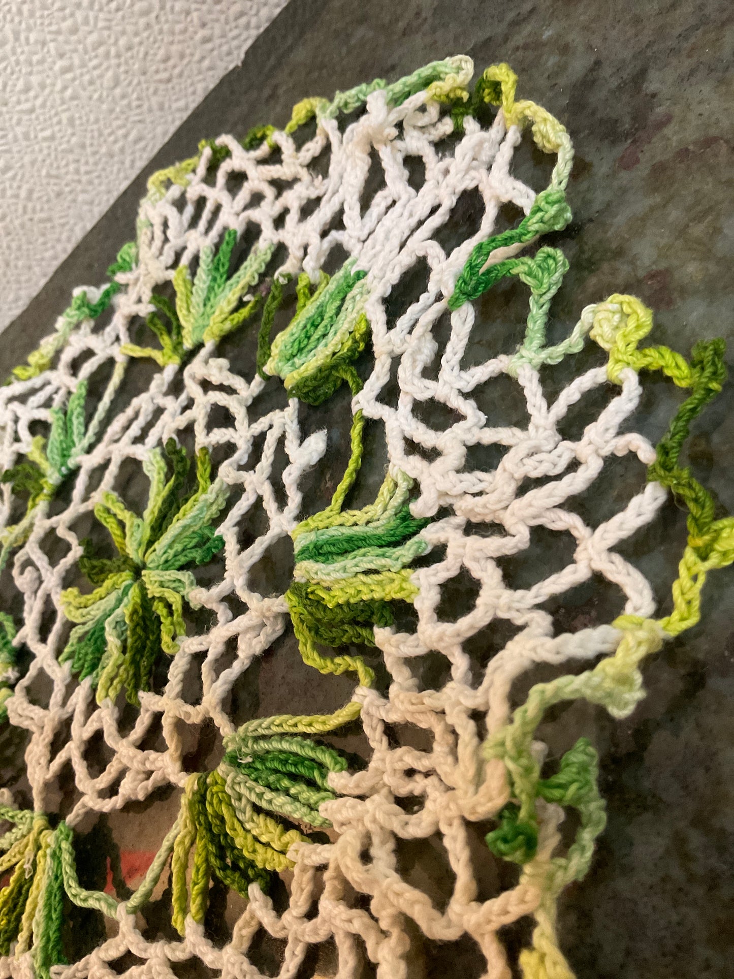 Cotton Lace Crocheted Doily