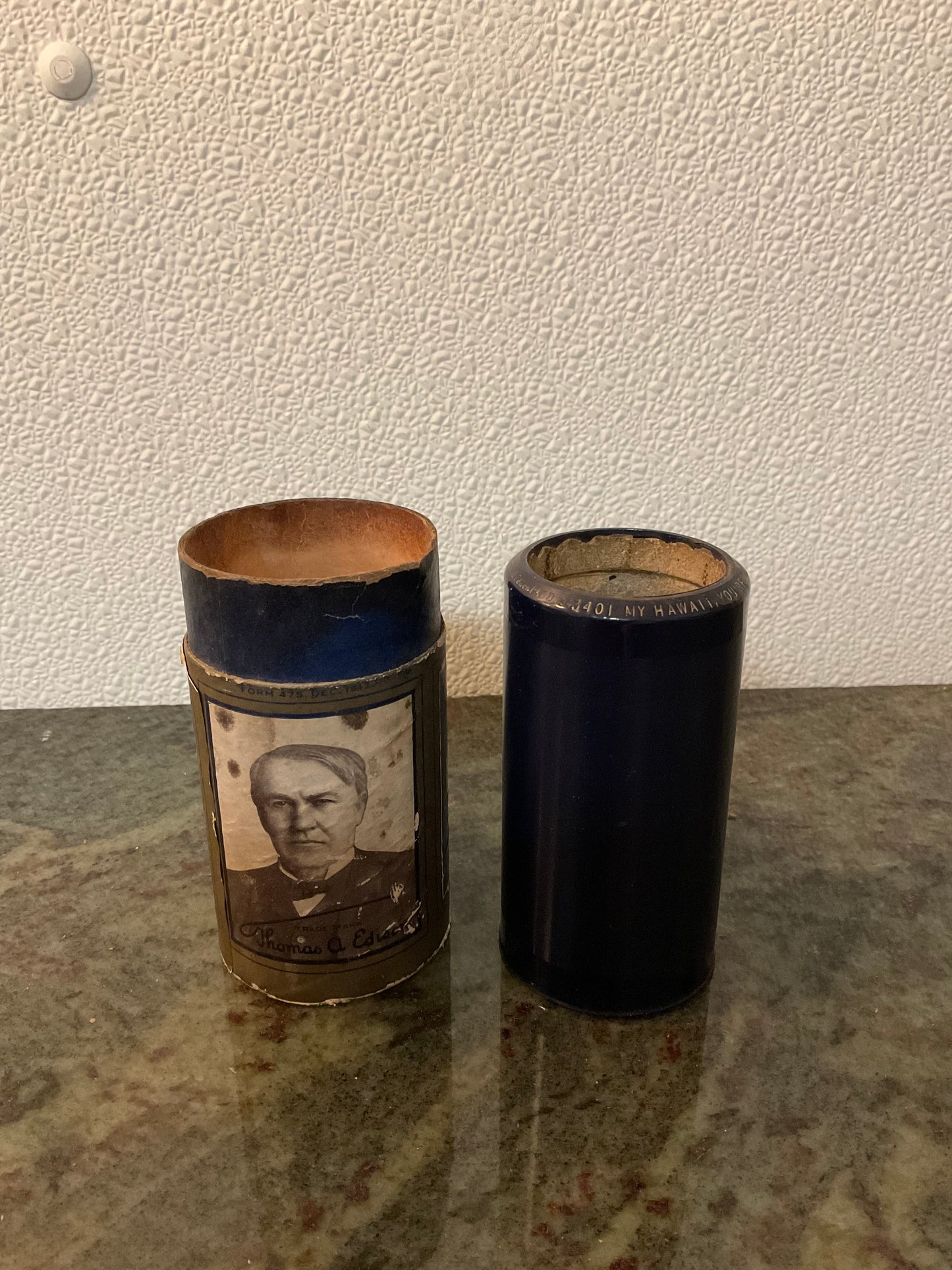 Edison Phonograph Cylinder
