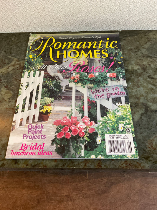 Romantic Homes June 2000