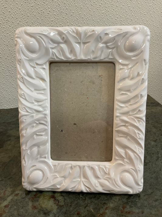 White Ceramic 5x7 Frame