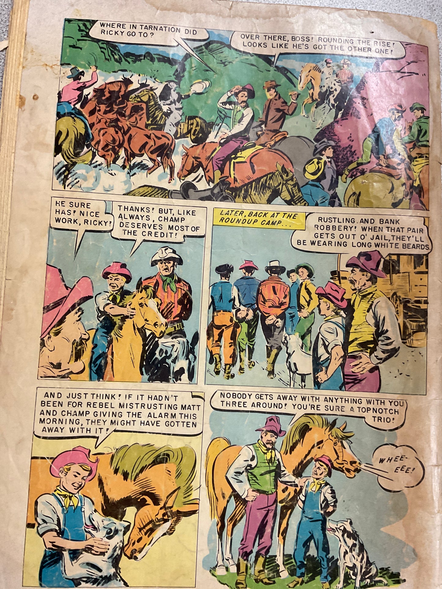Comic Book Gene Autry’s Champion 1953