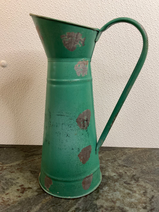 Vintage 11 1/2” Water Tin