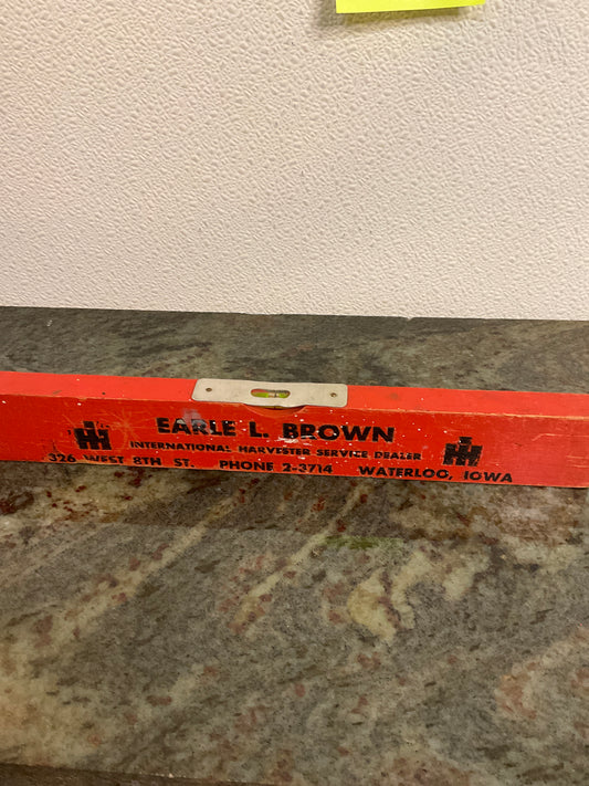 Vintage International Leveler/ Ruler