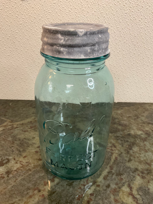 Perfect Quart Mason Jar Large Seeds