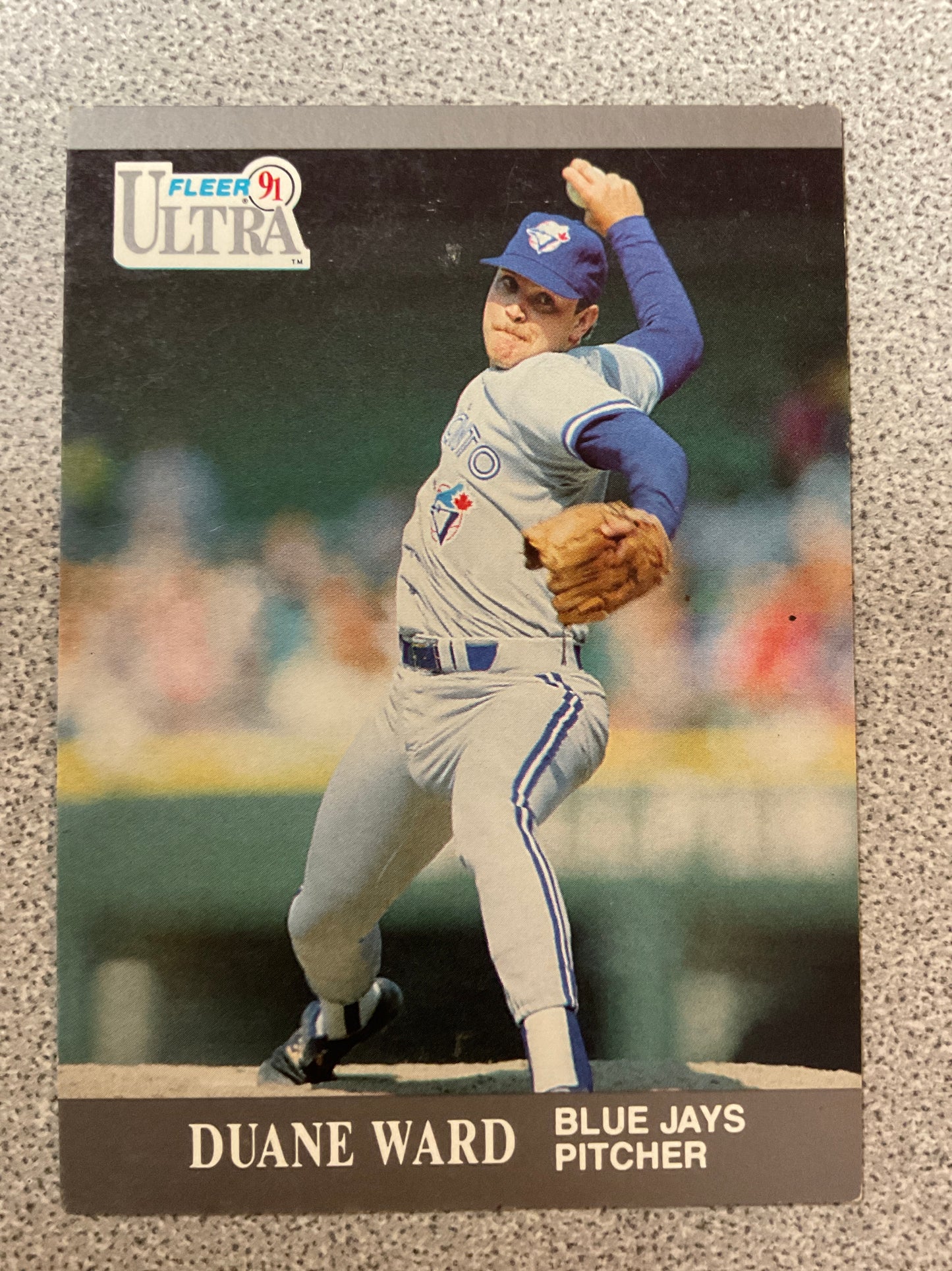 Baseball Card Duane Ward