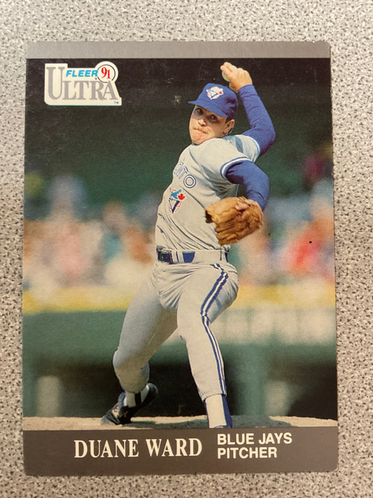 Baseball Card Duane Ward