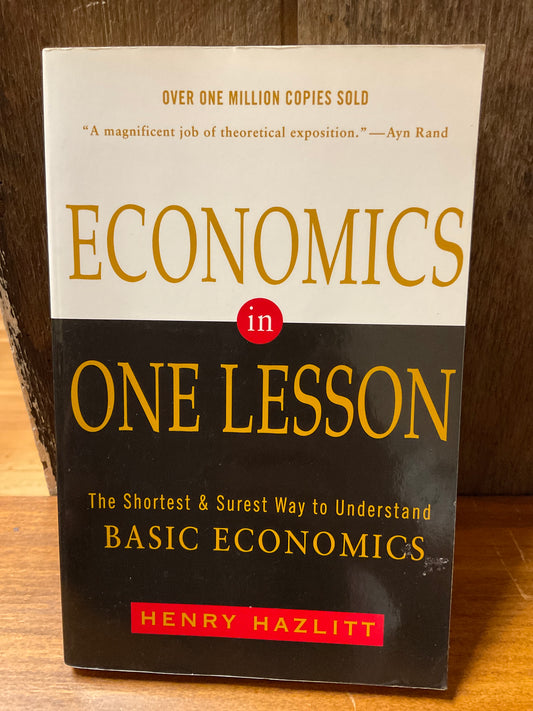 Book Economics in One Lesson 1979