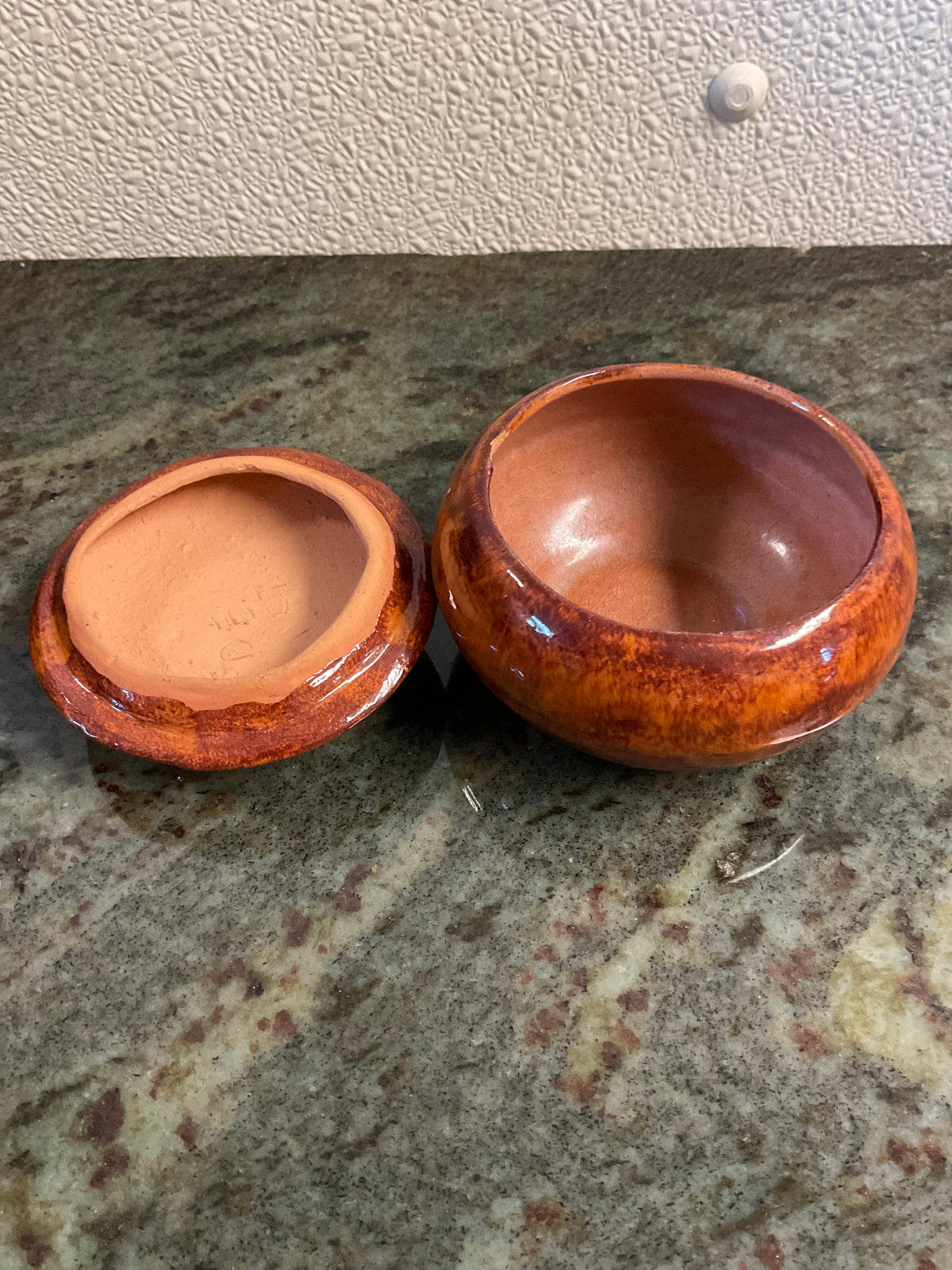 Vintage Handmade Pottery Trinket Dish
