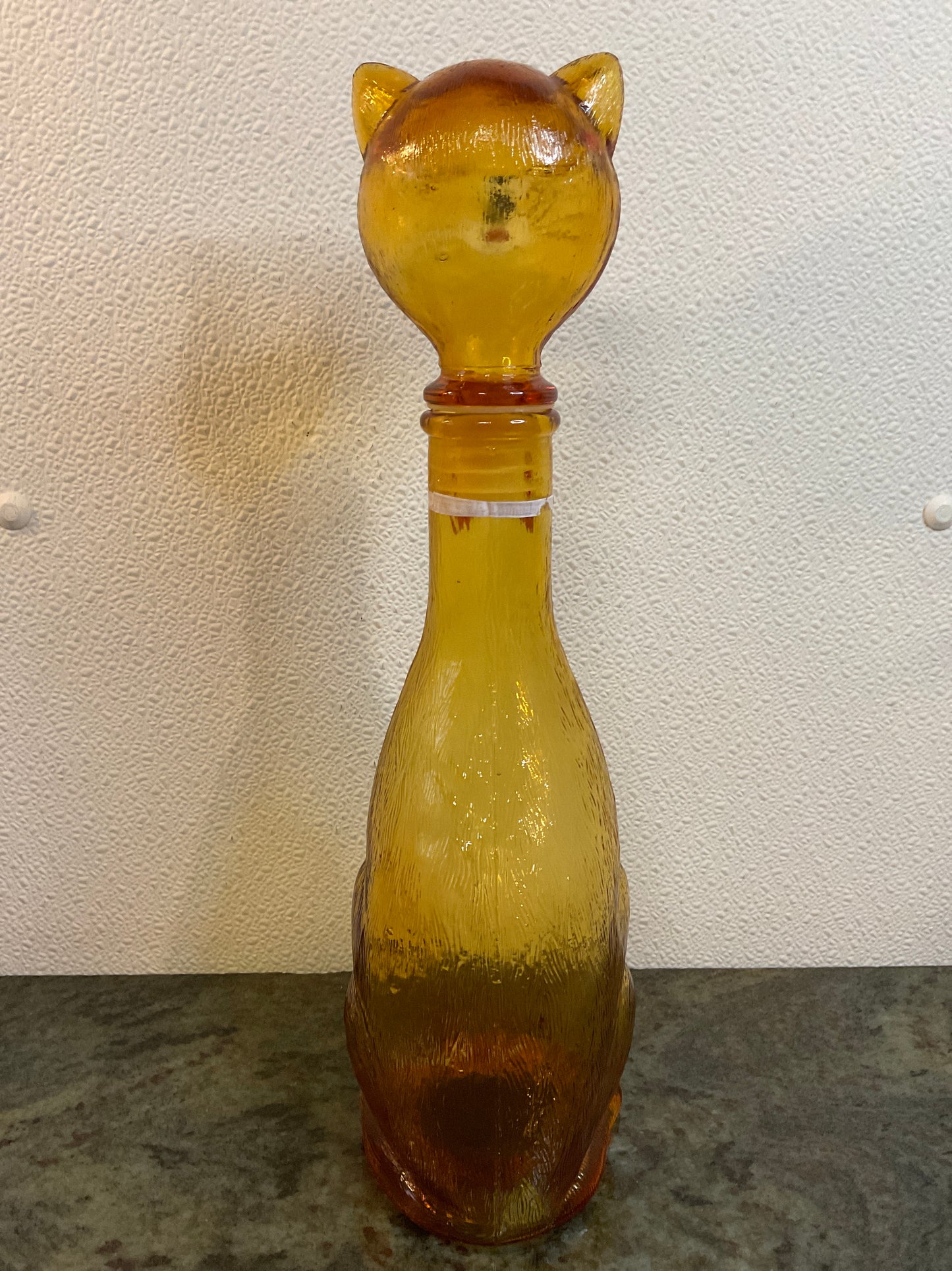 Vintage Empoli Cat Decanter