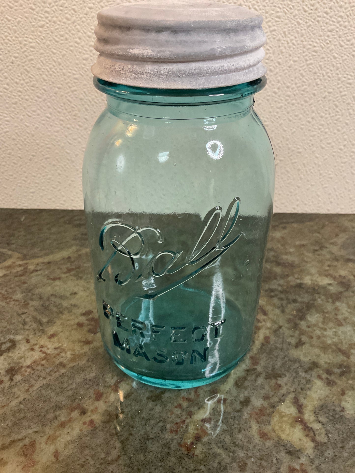 Quart Perfect Mason Blue Jar