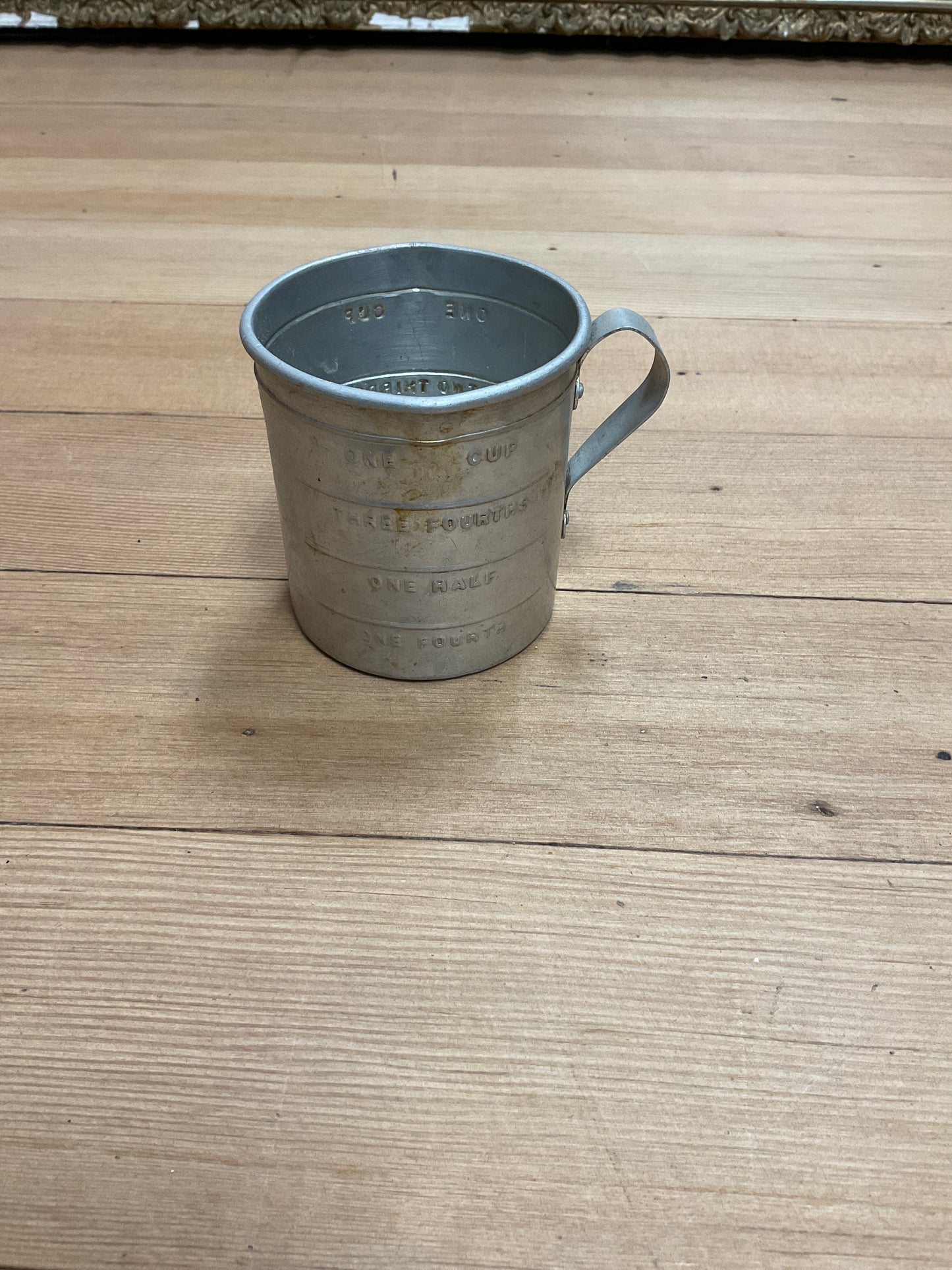 Vintage Aluminum Measuring Cup