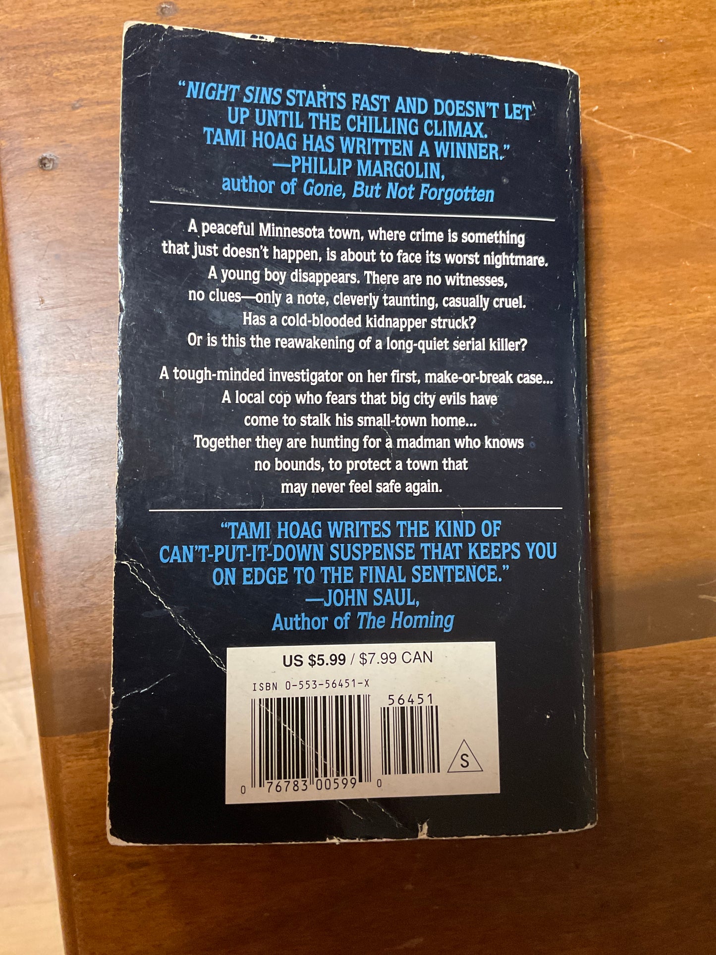 Book Night Sins 1996