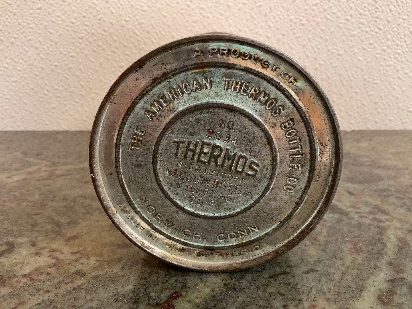 Vintage Thermos Vacuum Bottle