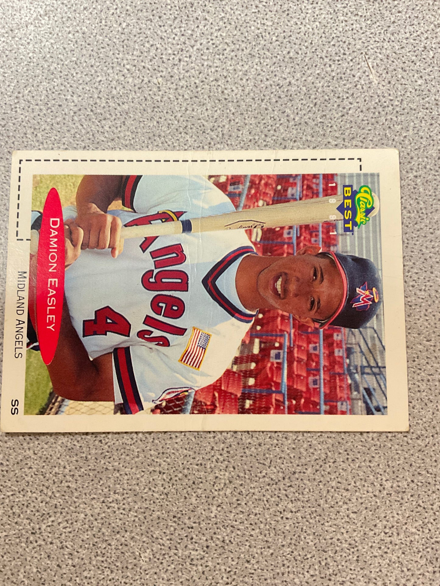 Baseball Card Damion Easley
