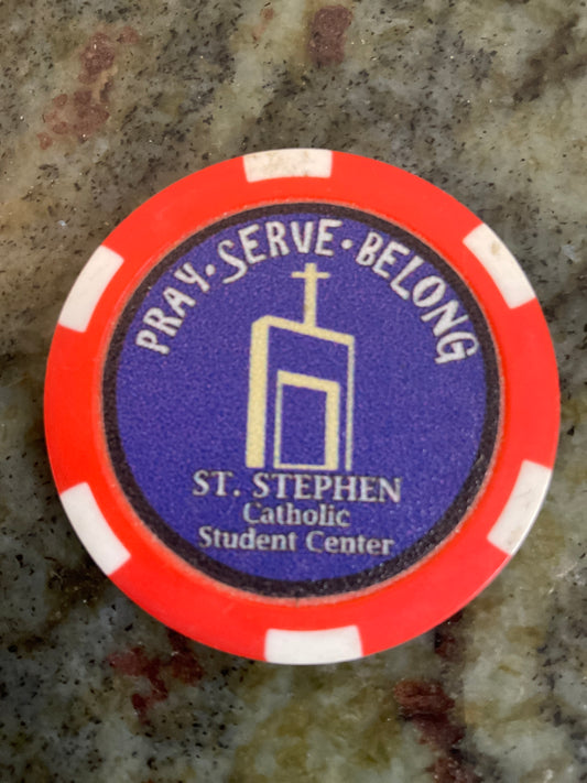 Custom Poker Chip Golf Ball Marker