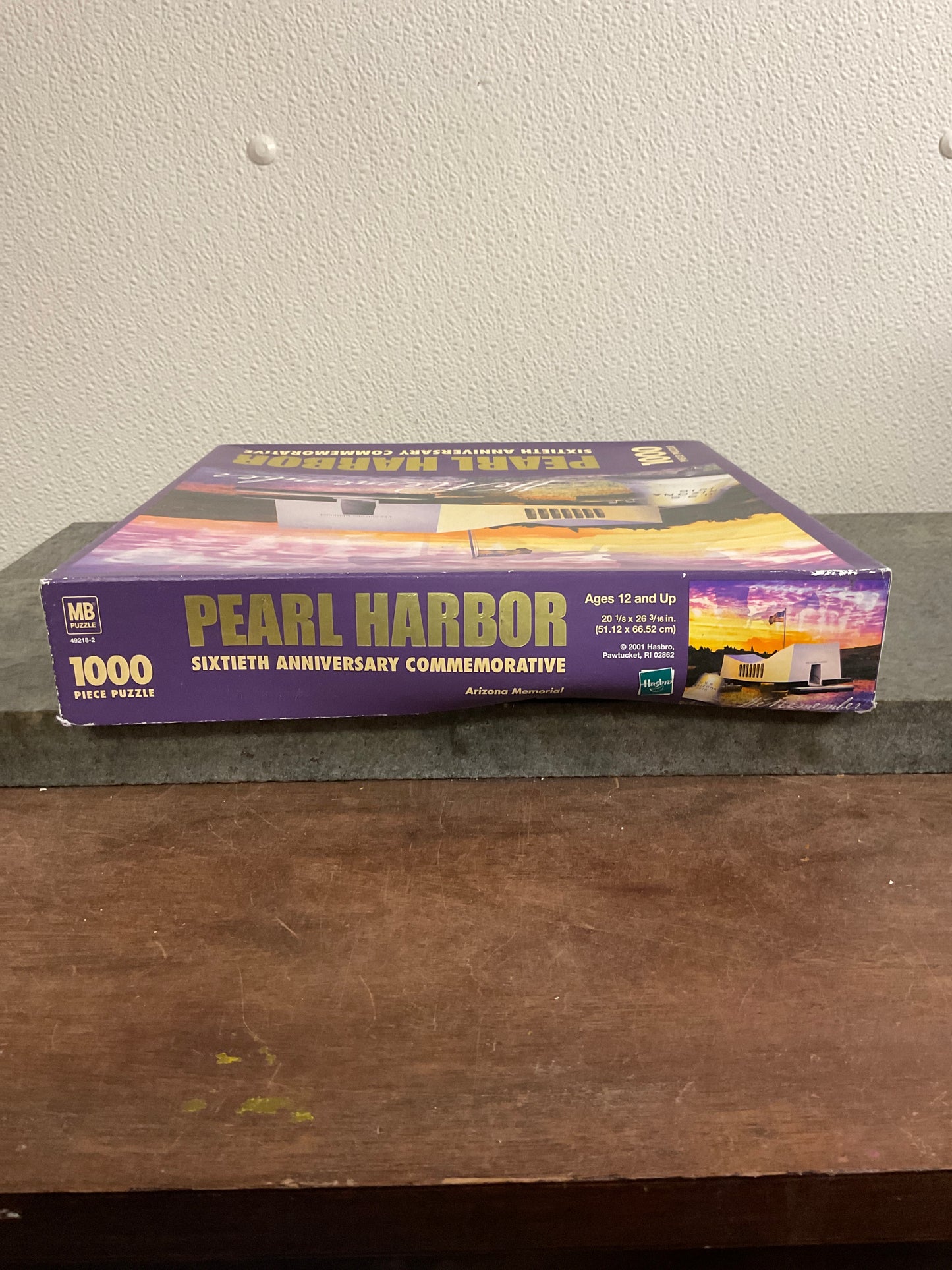 2001 Sealed and Unopened MB/Hasbro Pearl Harbor 60th Commemorative 1000 pc Puzzle