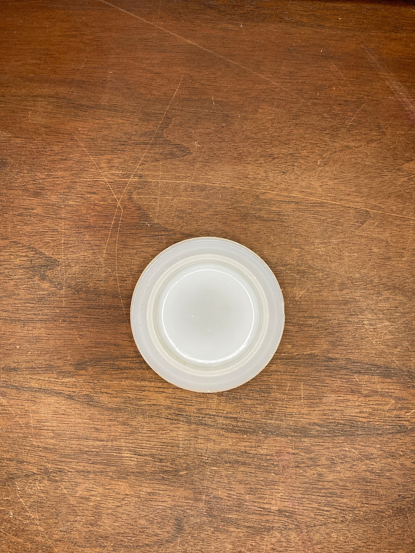 Vintage Samco Milk Glass Jar Lid