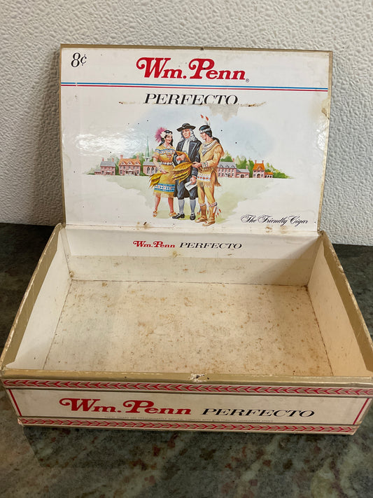 Wm. Penn Perfecto 50 Cigar Box