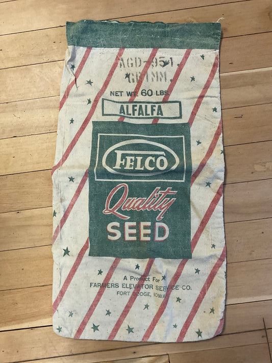 Vintage Felco Seed Sack