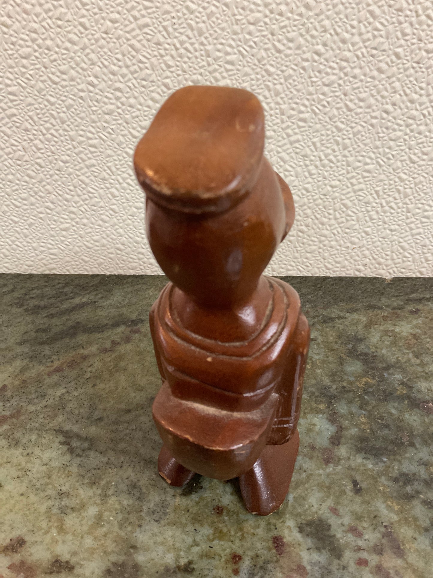 Vintage Hand Carved Donald Duck
