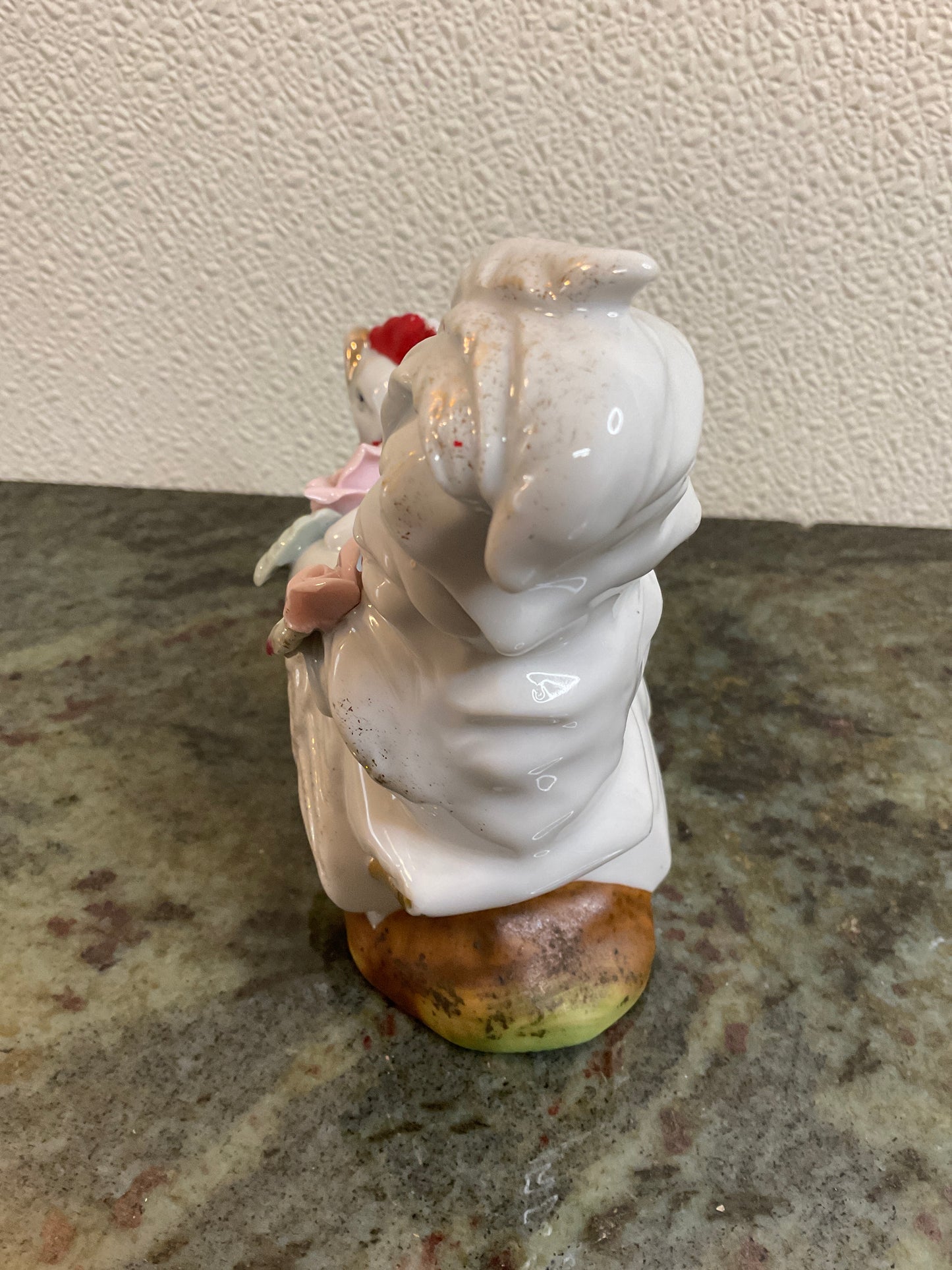 Antique Rooster Planter