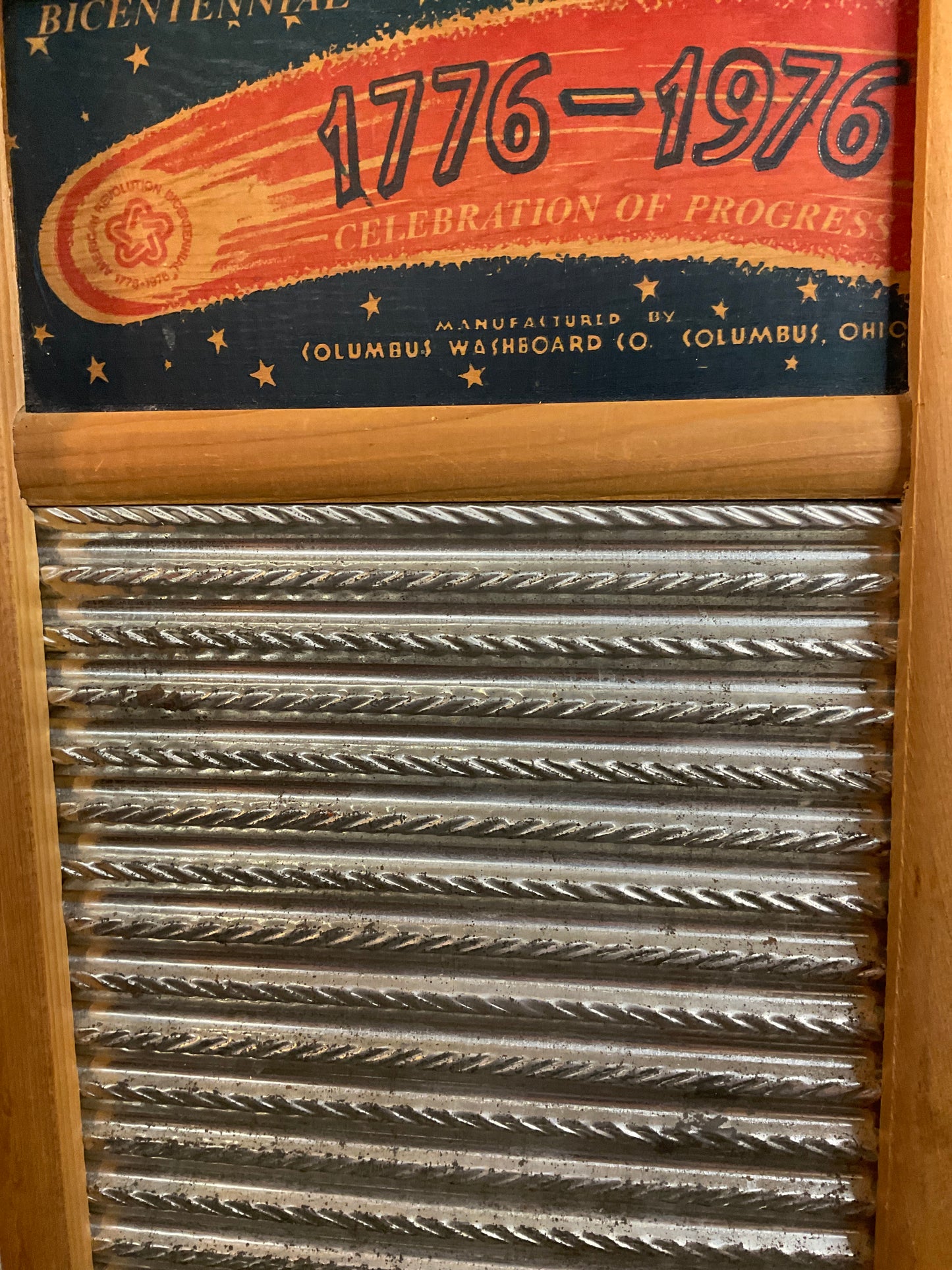 Double side Bicentennial Wash Board