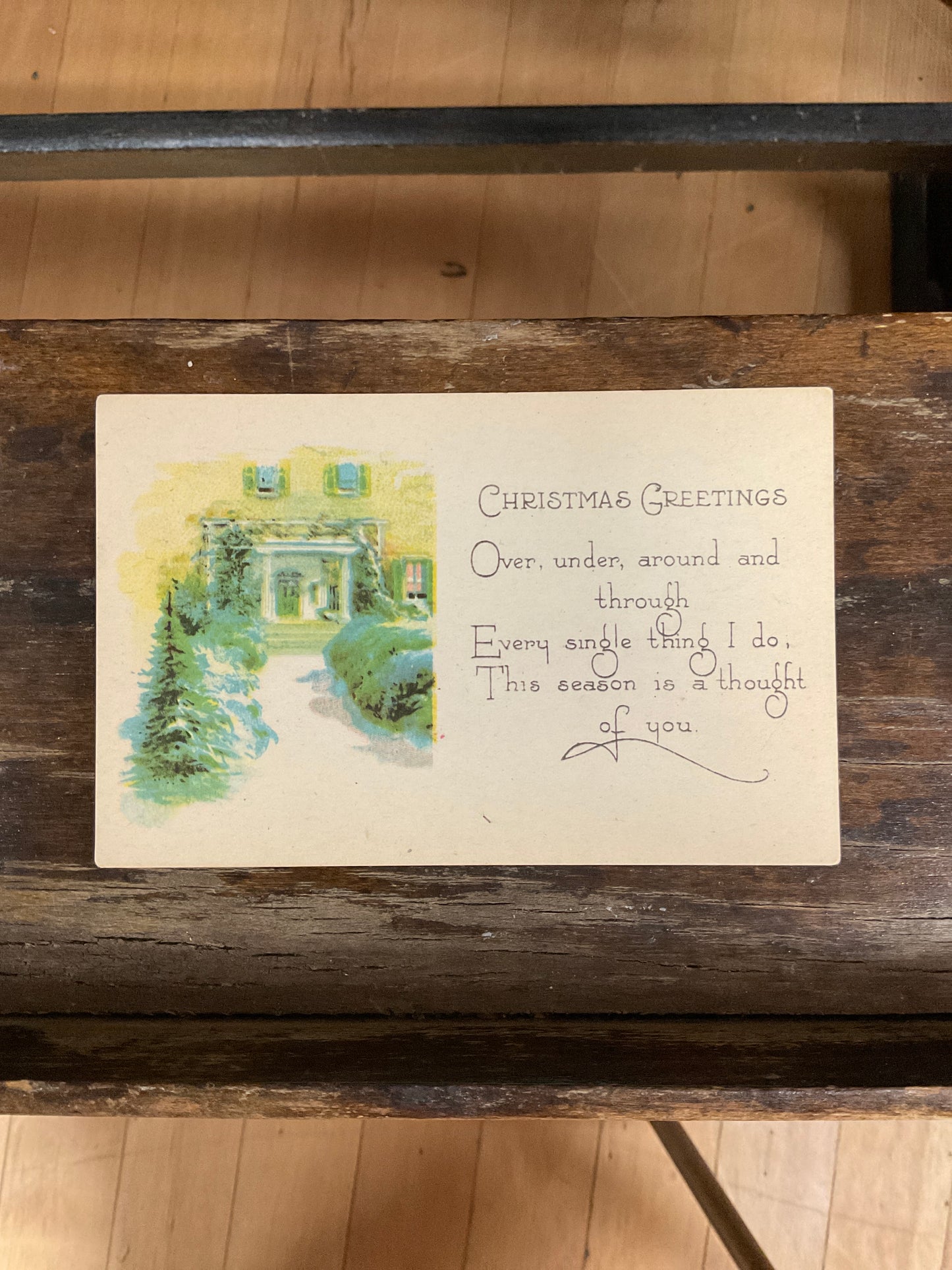 Antique Christmas Post Card