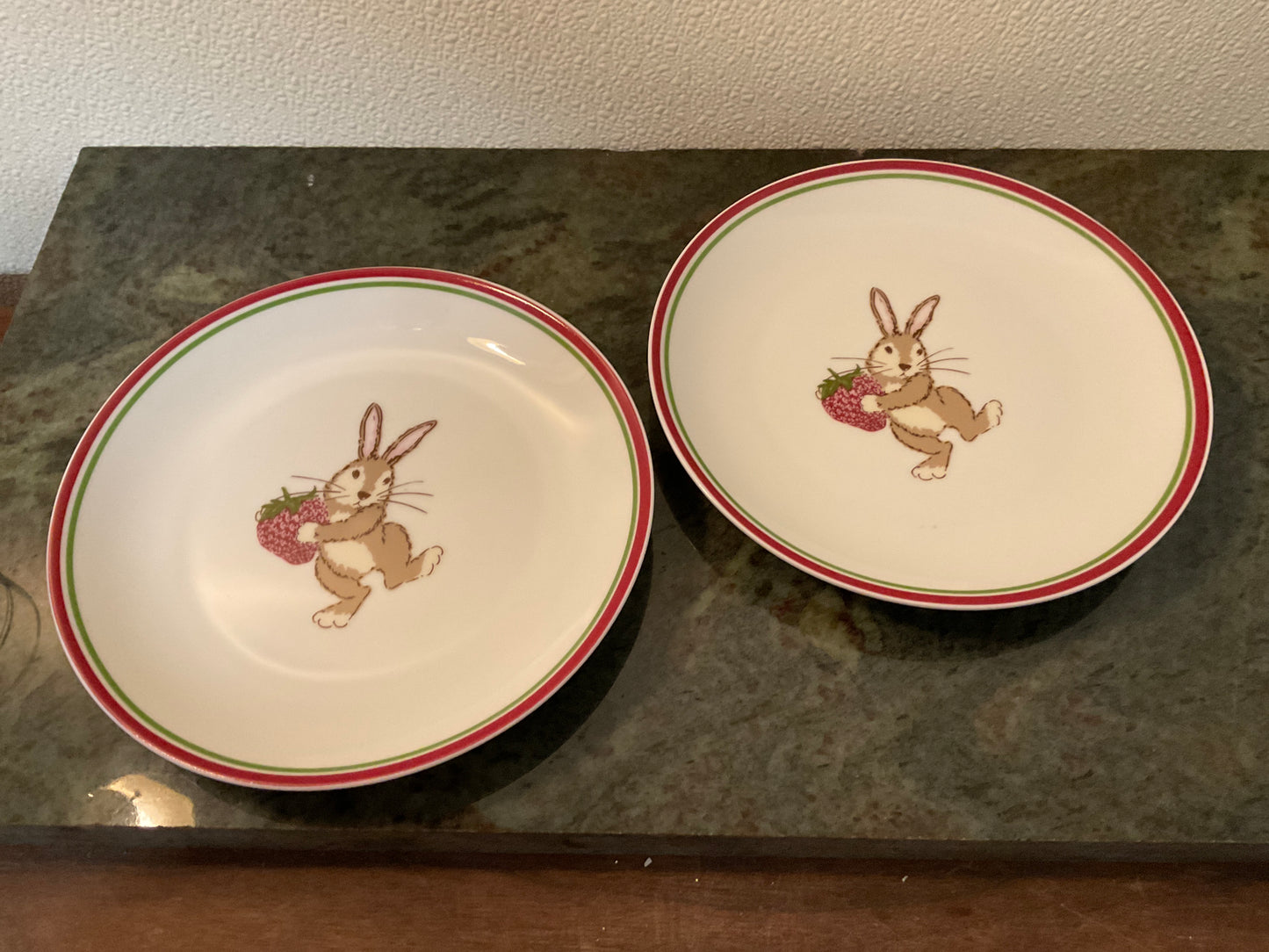 World Market Easter Bunny Dining Set - Red