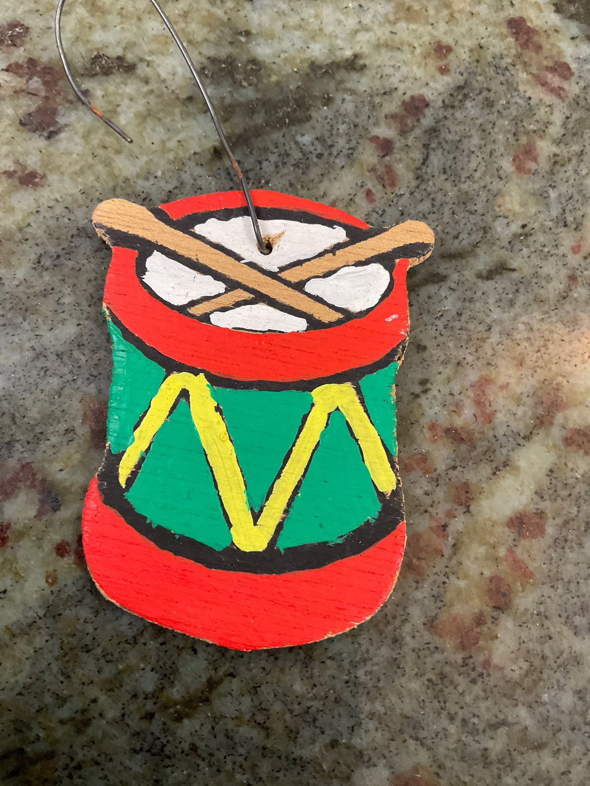 Set of 4 Handmade Ornaments