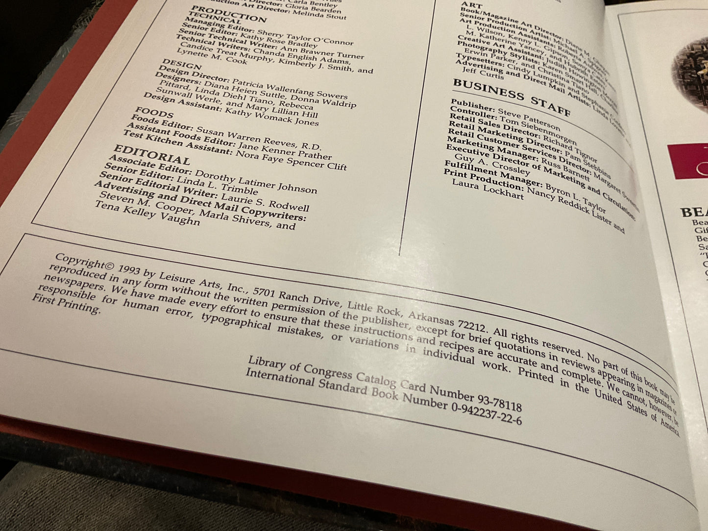 Book The Spirit of Christmas 1993