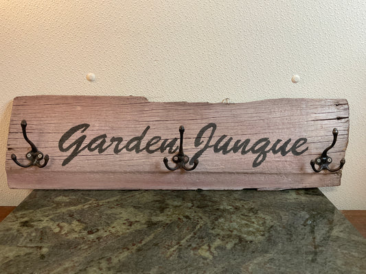 Reclaimed Barnwood Wall Rack