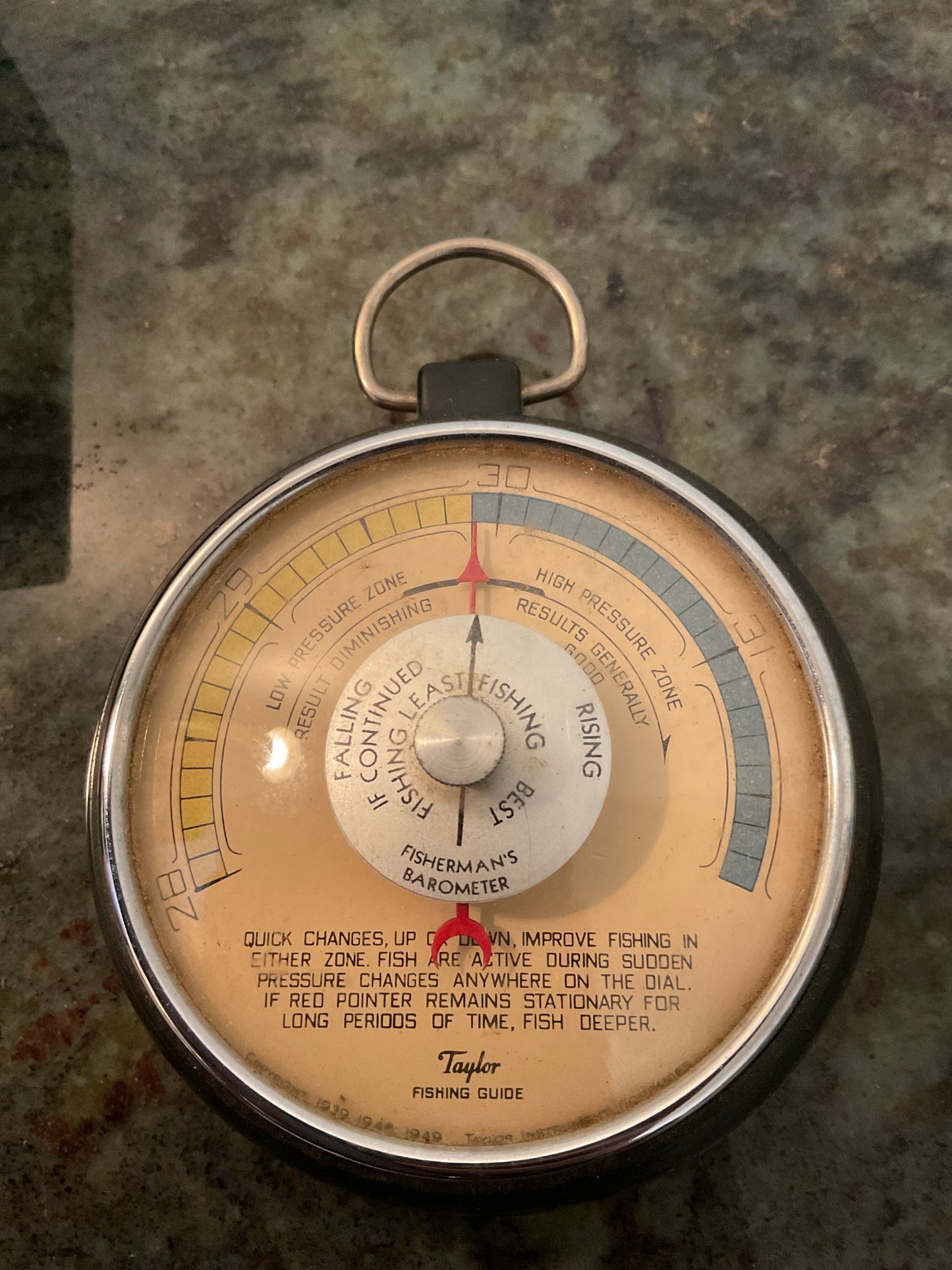 Taylor Vintage Fisherman’s Barometer