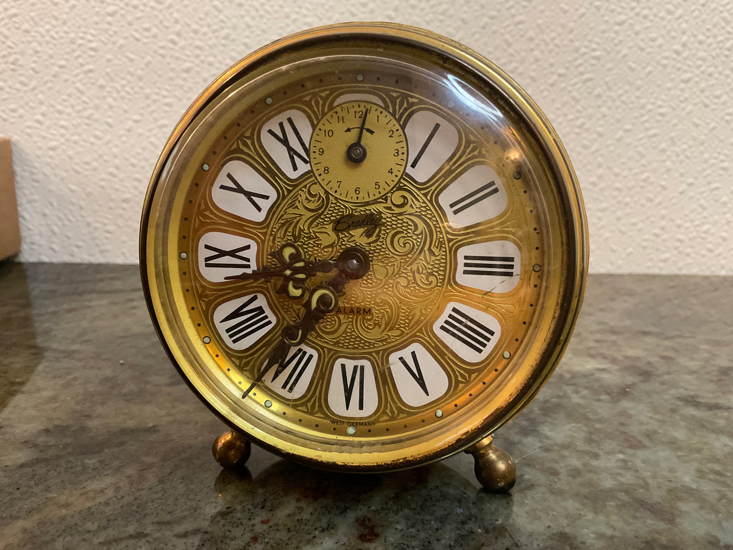 Uranium Bradley Filigree Alarm Clock