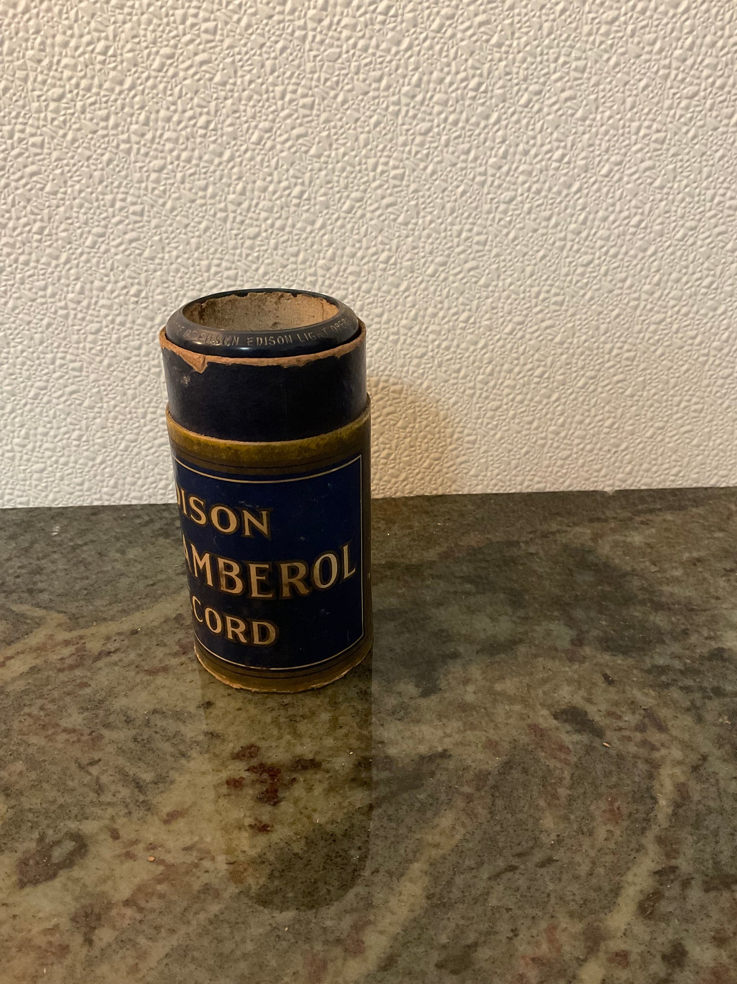 Edison Phonograph Cylinder