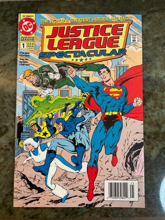 Comic Book 1992 Justice Spectacular