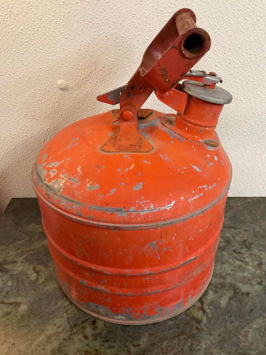 Vintage Justrite Safety Gas Can